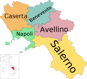 Vinområdene i Campania