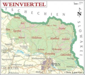 Oversikt over Weinviertel